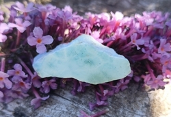 LARIMAR surový plátek 4,9 g - DELFÍN