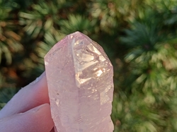 Ametystový krystal window quartz 65,42 g  Mexiko - SVĚTELNÁ KATEDRÁLA