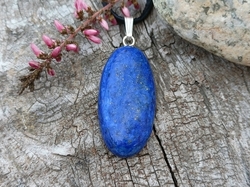 Lapis lazuli přívěsek 3 cm - KOMUNIKACE