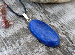 Lapis lazuli přívěsek 3 cm - KOMUNIKACE